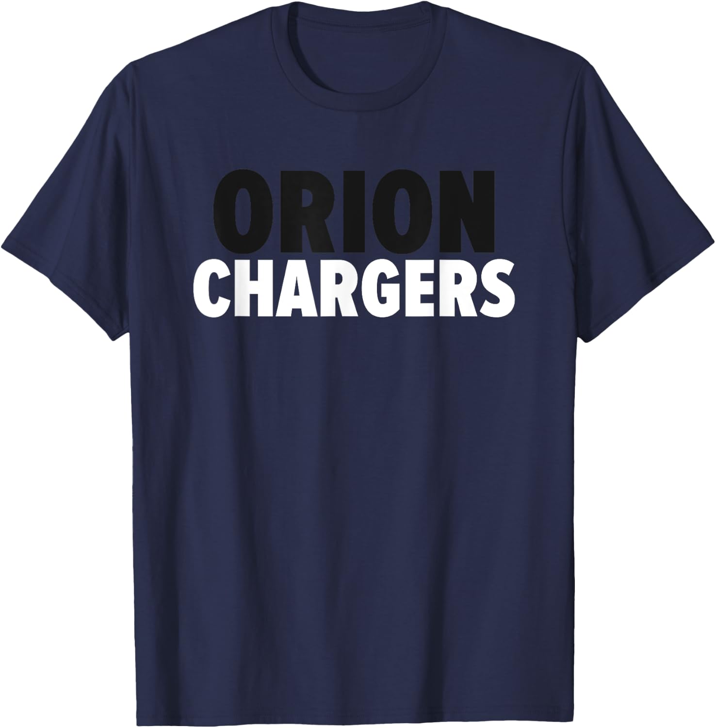 Orion Chargers Bold T-Shirt - T-Shirt | Navy