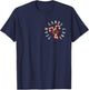 Team Candy Cane Xmas Matching Family Candy Cane Crew Pajamas T-Shirt - T-Shirt | Navy