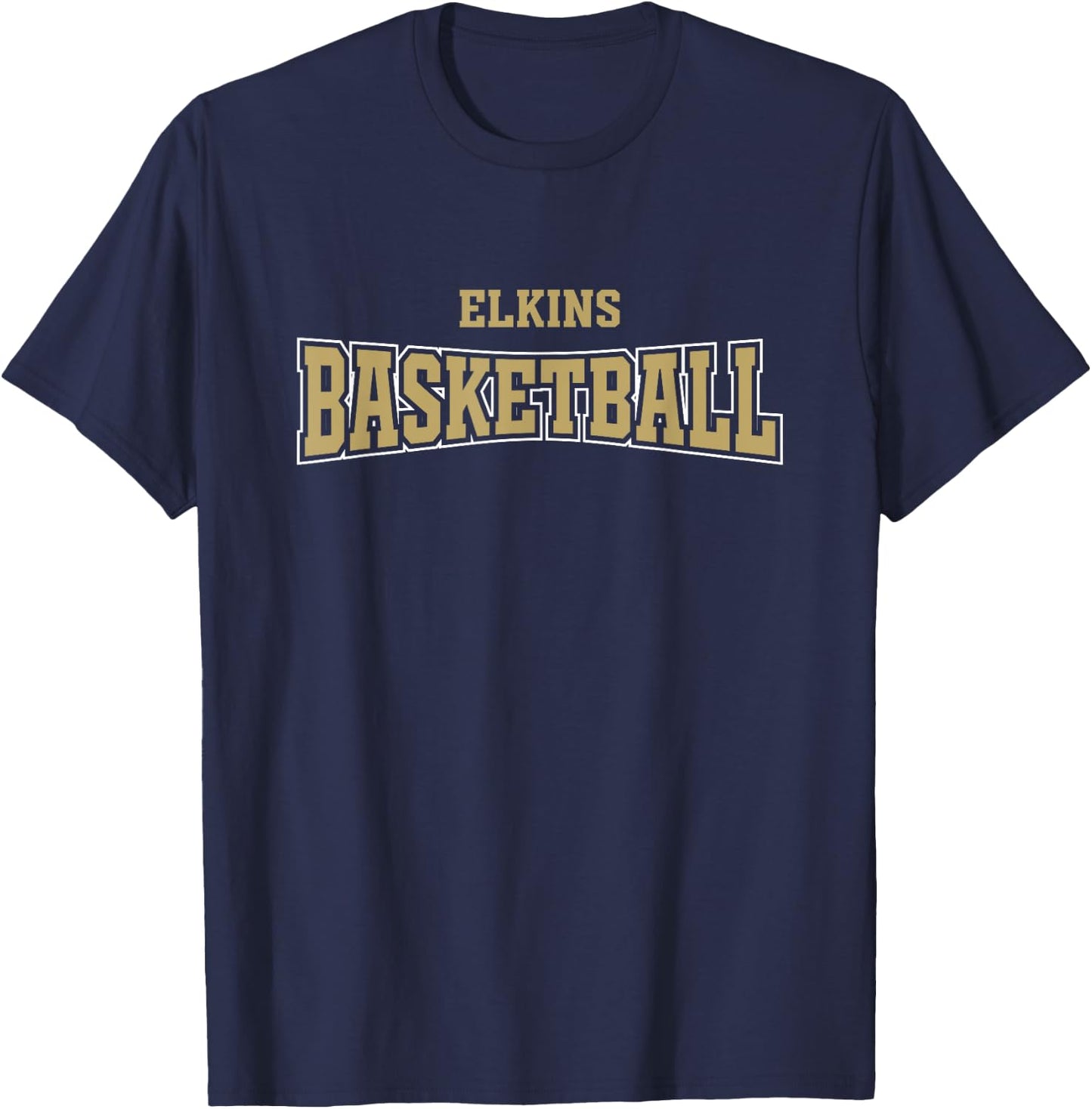 Elkins High School Basketball Warp HS T-Shirt - T-Shirt | Navy