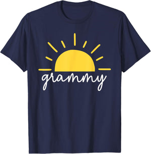 Grammy of the 1st Birthday First Trip Around the Sun Party T-Shirt - T-Shirt | Navy