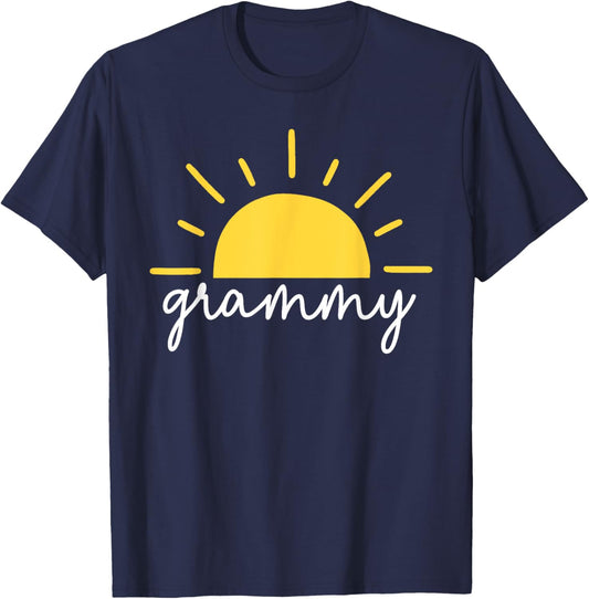 Grammy of the 1st Birthday First Trip Around the Sun Party T-Shirt - T-Shirt | Navy