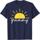 Grammy of the 1st Birthday First Trip Around the Sun Party T-Shirt - T-Shirt | Navy