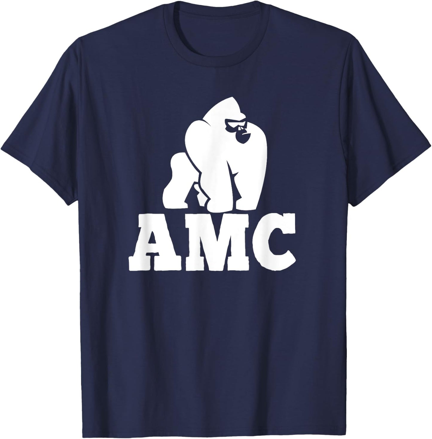 AMC - Apes Together Strong - Stock Hodl To The Moon T-Shirt - T-Shirt | Navy