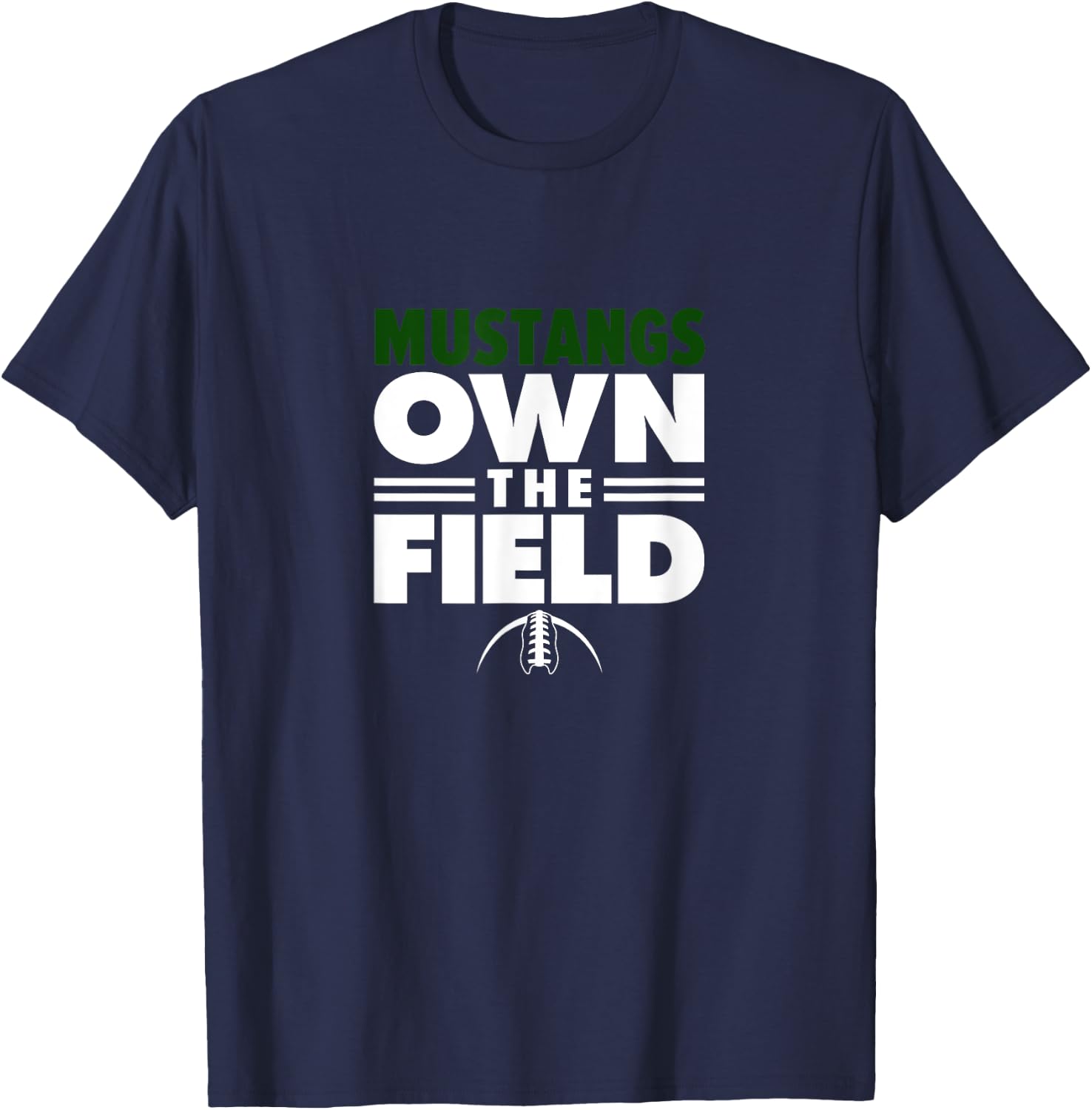 Mandarin High School Own the Field T-Shirt - T-Shirt | Navy