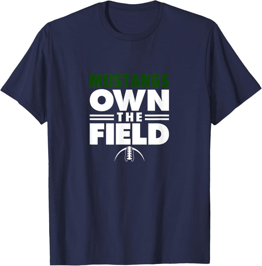 Mandarin High School Own the Field T-Shirt - T-Shirt | Navy
