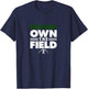 Mandarin High School Own the Field T-Shirt - T-Shirt | Navy