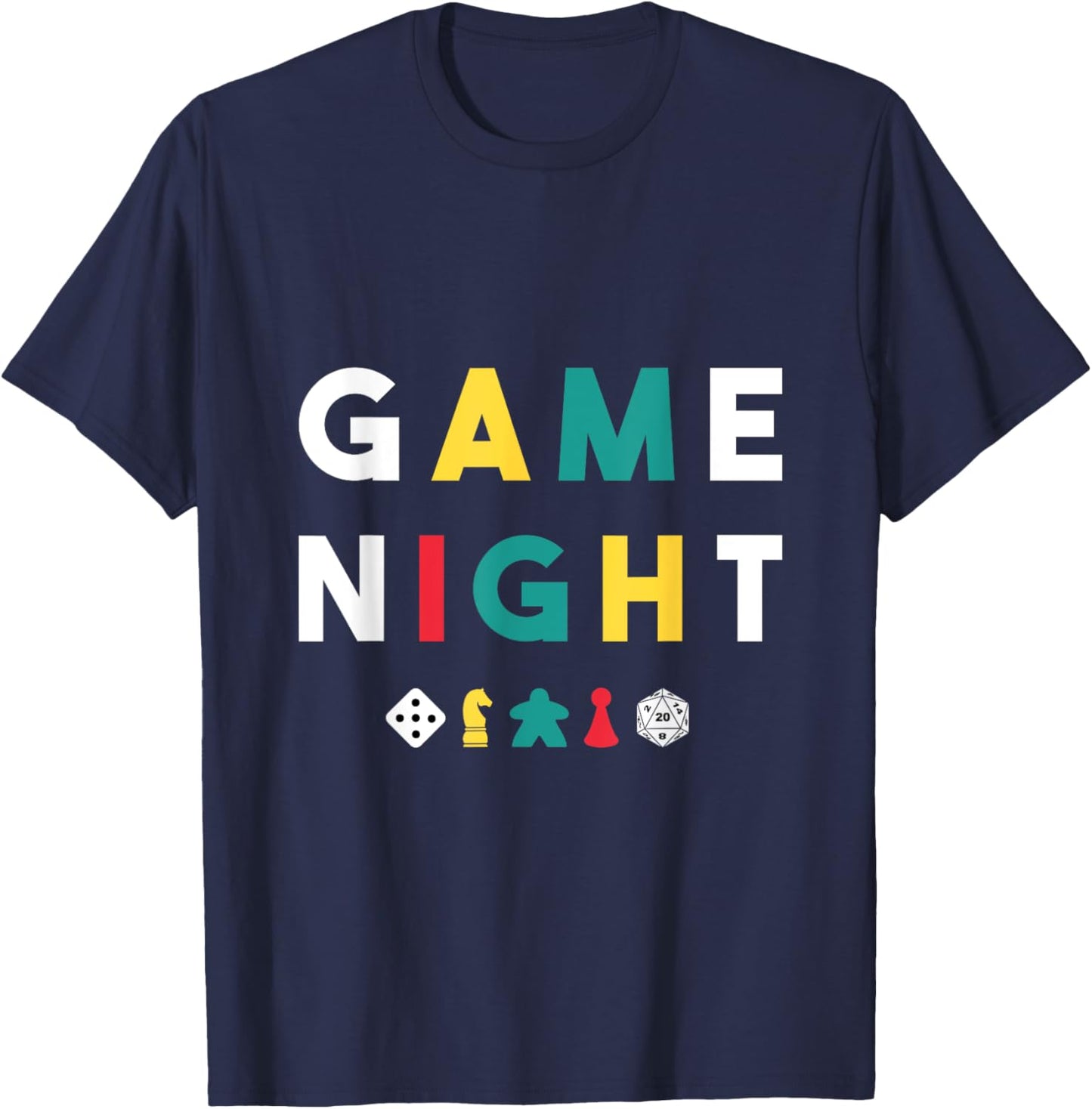 Funny Game Night Host T-Shirt - T-Shirt | Navy
