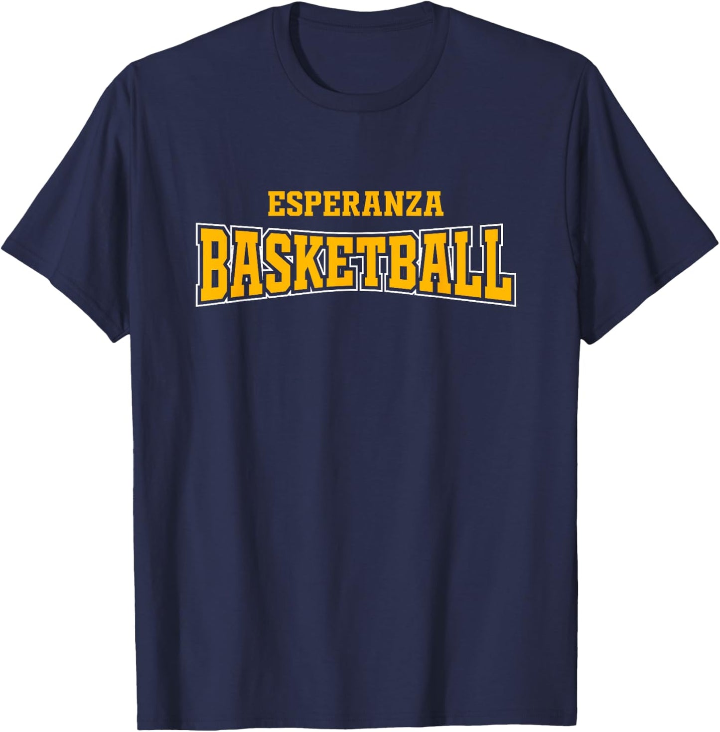 Esperanza High School Basketball Warp HS T-Shirt - T-Shirt | Navy