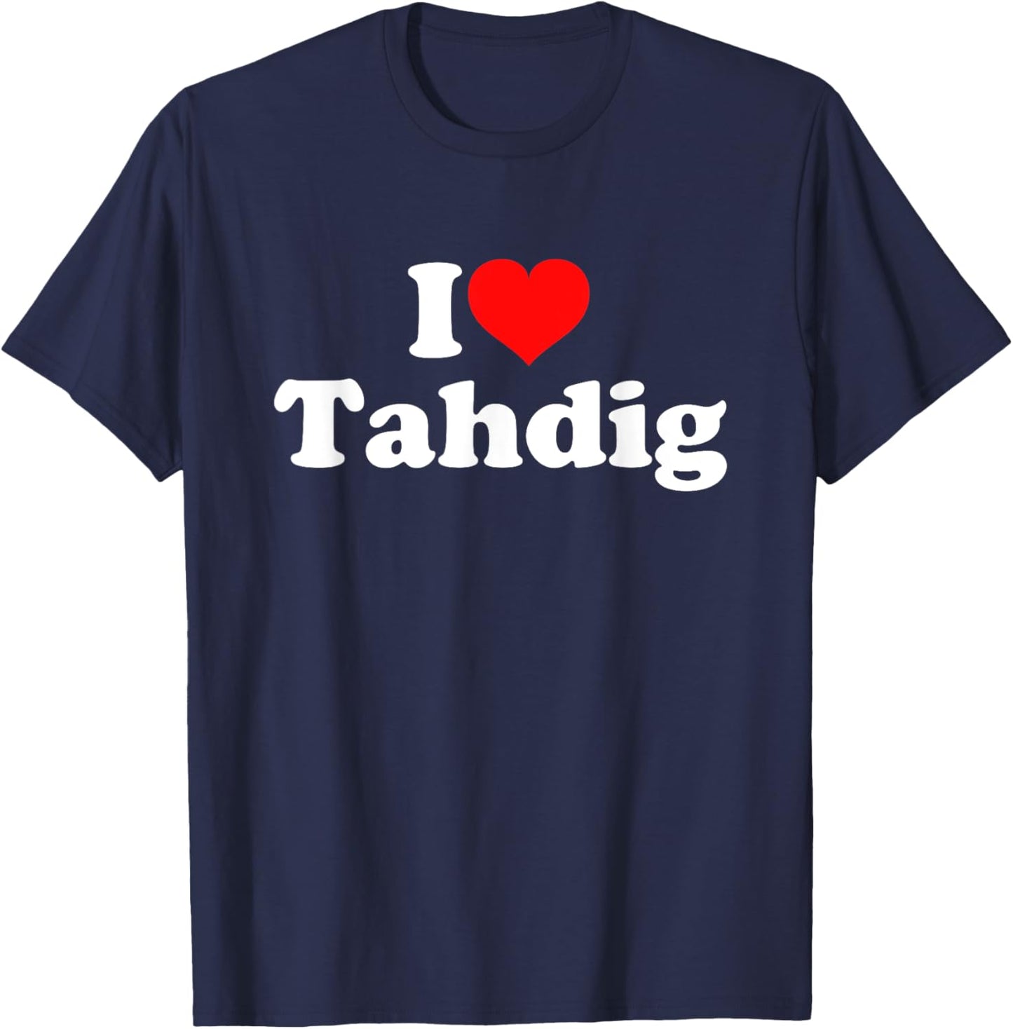 I Love Tahdig T-Shirt - T-Shirt | Navy