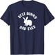 Best Bunny Dad Ever, Bunny Dad T-Shirt - T-Shirt | Navy