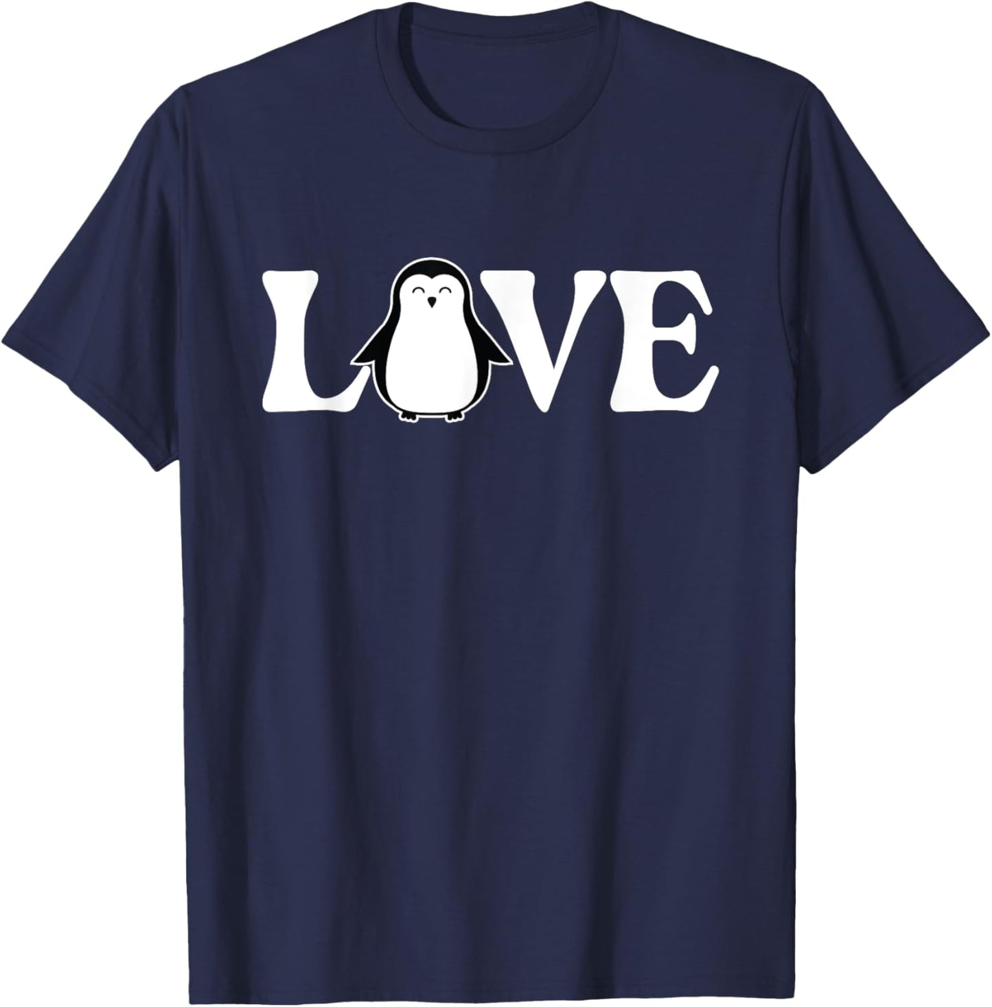 Love Penguins - Penguin Lover Bird Watcher Aquatic Bird T-Shirt - T-Shirt | Navy