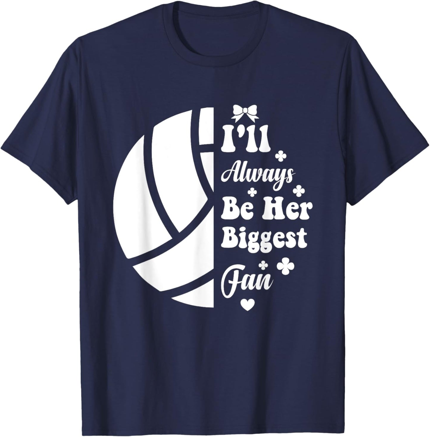 Volleyball Player Funny Volleyball Lover Volleyball Fans T-Shirt - T-Shirt | Navy