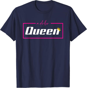 Adobo Queen Filipino Woman Funny Pinoy Food Philippines T-Shirt - T-Shirt | Navy