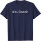 Mr Coach T-Shirt - T-Shirt | Navy