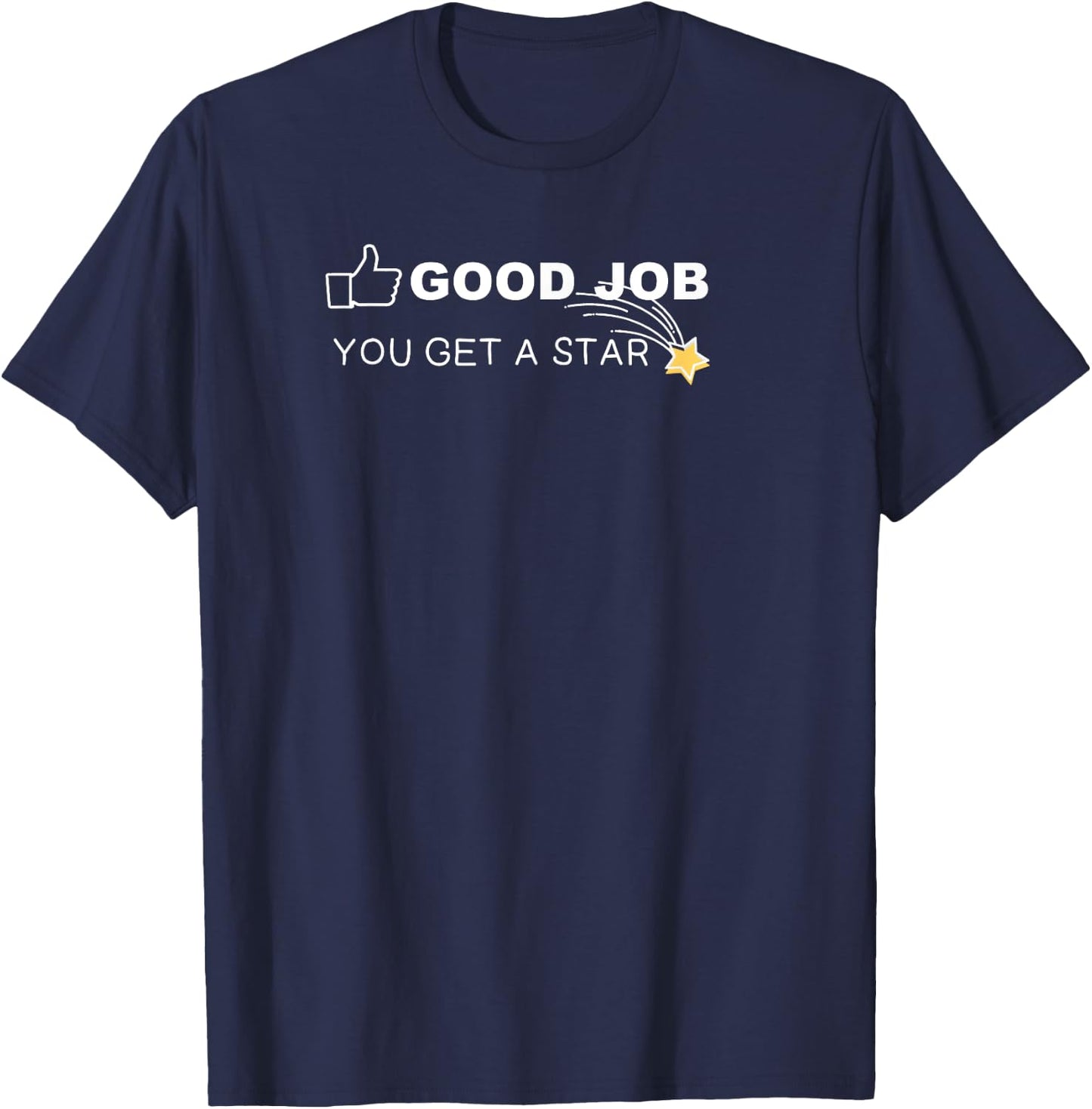 VIPKID Good Job You Get a Star T-Shirt - T-Shirt | Navy