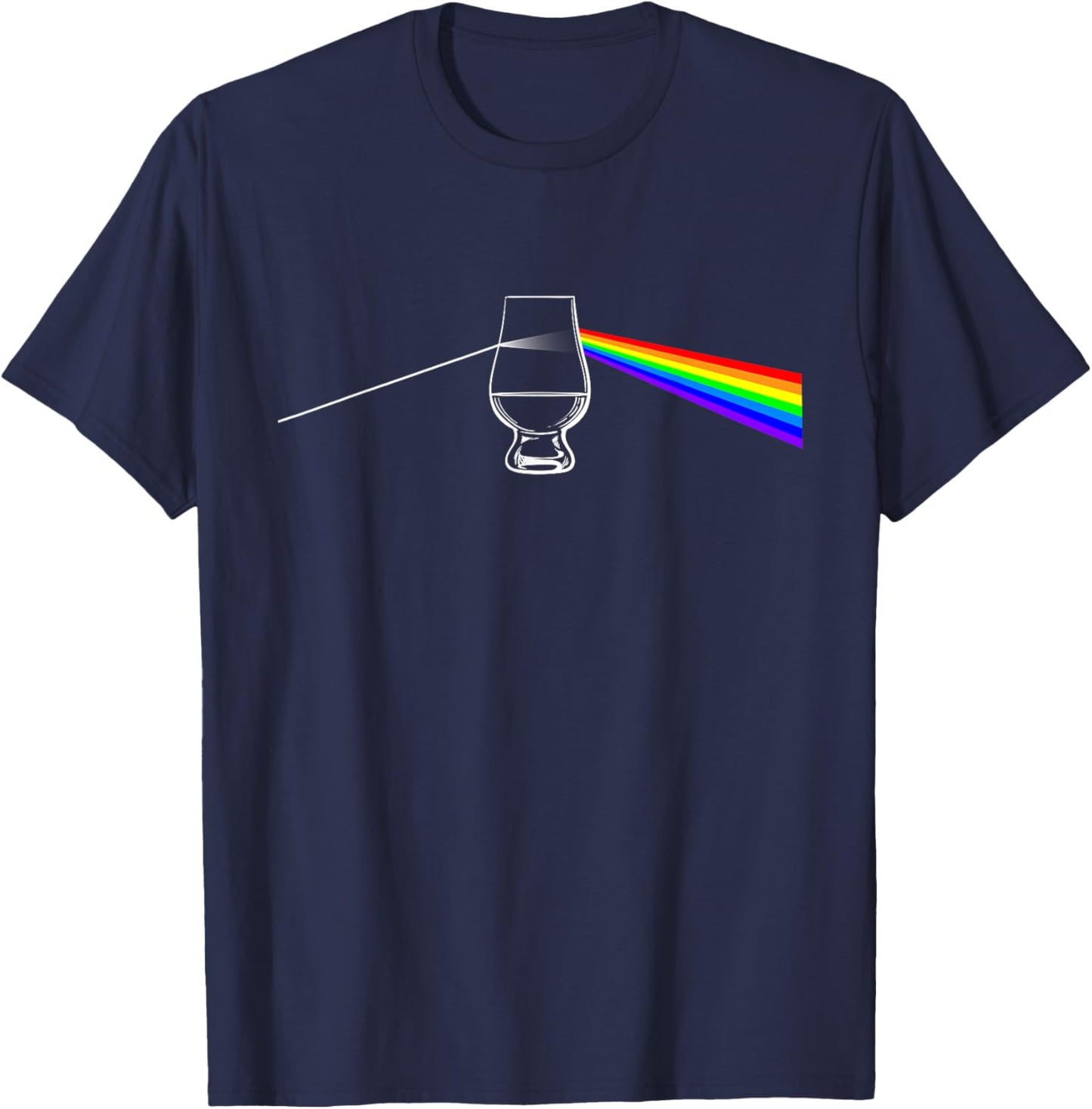 Dark Side of the Glen for Whiskey Stocking Stuffer Gifts T-Shirt - T-Shirt | Navy