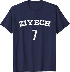 Morocco Football Ziyech T-Shirt - T-Shirt | Navy