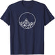 Bookworm Acomaf to The Stars Night Court Bookish T-Shirt - T-Shirt | Navy