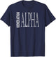 Generation Alpha Gen Alpha T-Shirt - T-Shirt | Navy