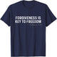 Inspiration Christian Bible Quote - Colossians 3:13 T-Shirt - T-Shirt | Navy