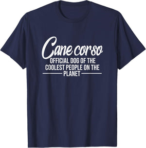 Cane Corso Dog Of Coolest People - Cane Corso Lover Shirt Men Women Kids T-Shirt - T-Shirt | Navy