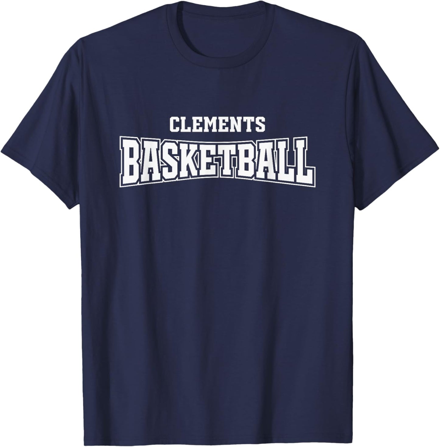 Clements High School Basketball Warp HS T-Shirt - T-Shirt | Navy