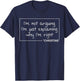 CHRISTINE Quote Personalized Name Funny Birthday Gift T-Shirt - T-Shirt | Navy