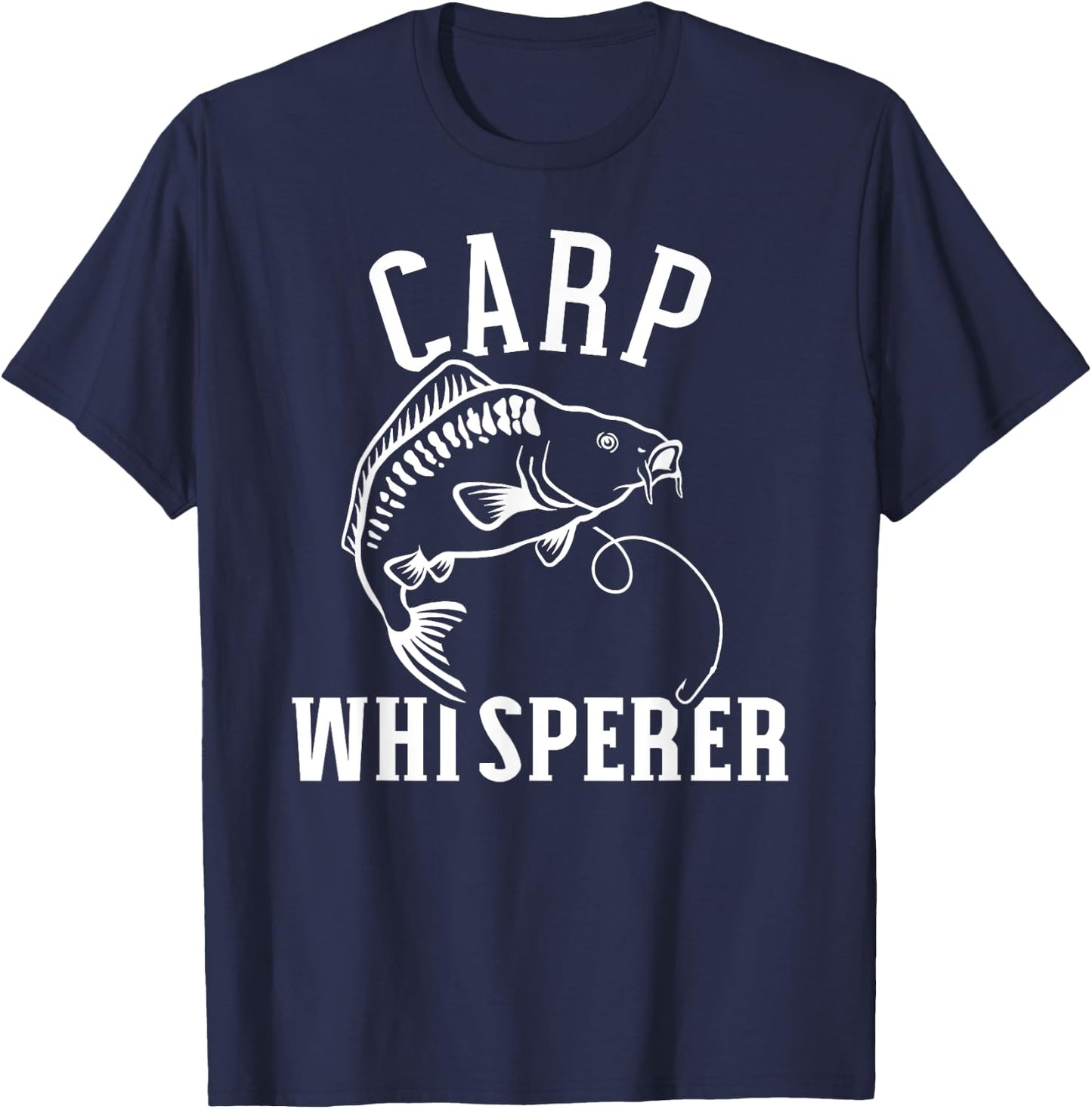 Carp whisperer fishing T-Shirt - T-Shirt | Navy