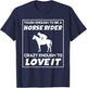 Funny Horseback Riding Horse Rider T-Shirt - T-Shirt | Navy