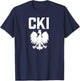 CKI Polish Surnames Polish Family Dyngus Day Polish Eagle T-Shirt - T-Shirt | Navy