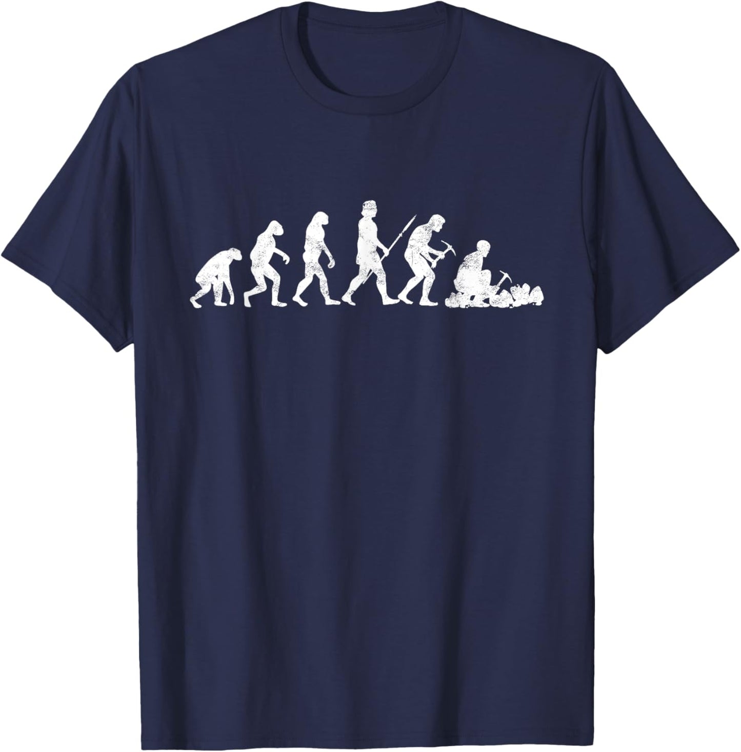 Rockhounder Rockhounding Geologist Rockhound Rocks Hunting T-Shirt - T-Shirt | Navy