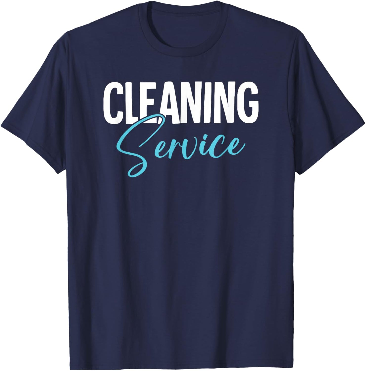 Cleaning Service T-Shirt - T-Shirt | Navy
