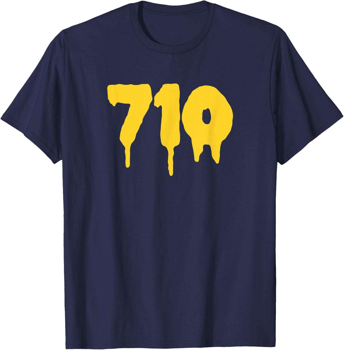 710 T Shirt For Stoners Gift Weed Oil Wax Shatter 420 T-Shirt - T-Shirt | Navy