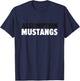 Assumption Mustangs Bold T-Shirt - T-Shirt | Navy
