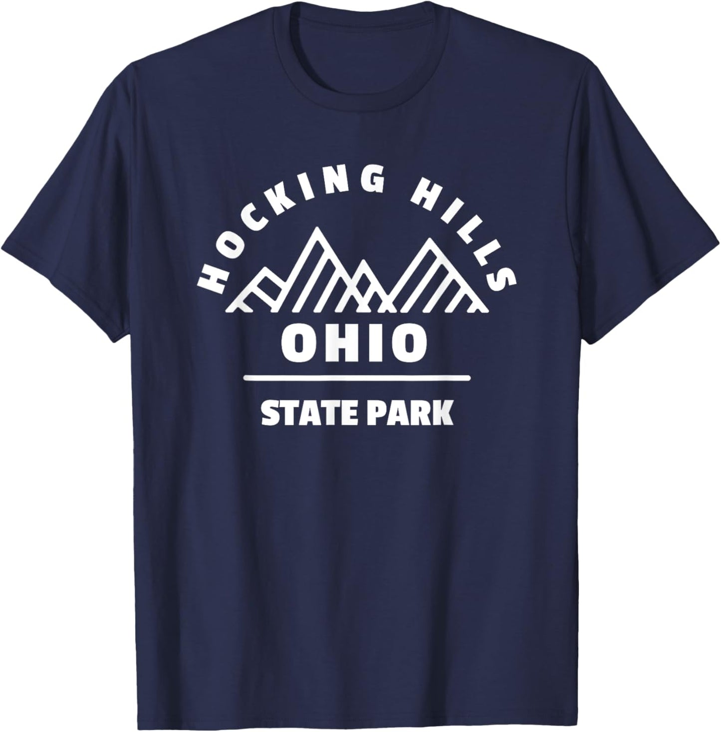 Hocking Hills Ohio Park T-Shirt - T-Shirt | Navy