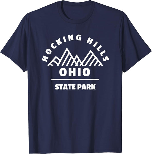 Hocking Hills Ohio Park T-Shirt - T-Shirt | Navy