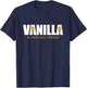 Funny Vanilla Is for Ice Cream Upside Down Pineapple Women T-Shirt - T-Shirt | Navy