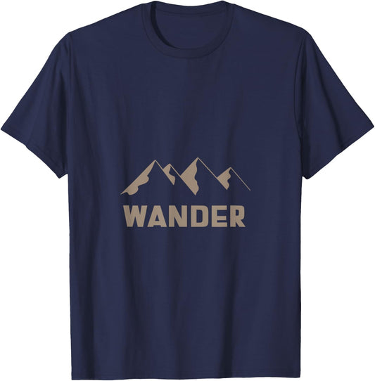 Wander T-Shirt - T-Shirt | Navy