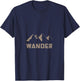 Wander T-Shirt - T-Shirt | Navy