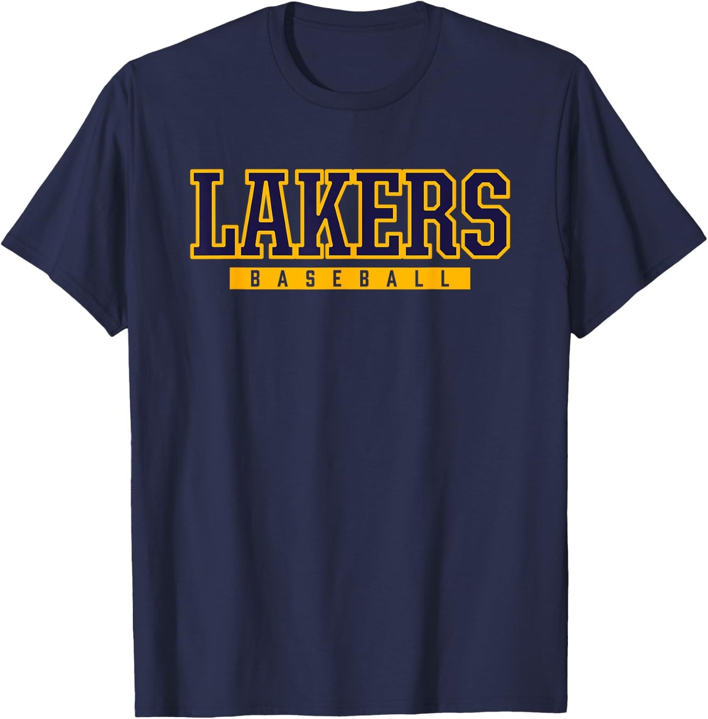 Prior Lake Lakers Baseball T-Shirt - T-Shirt | Navy