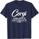 Corgi Dog Of Coolest People - Funny Corgi Lover Shirt Gift Women Kids T-Shirt - T-Shirt | Navy