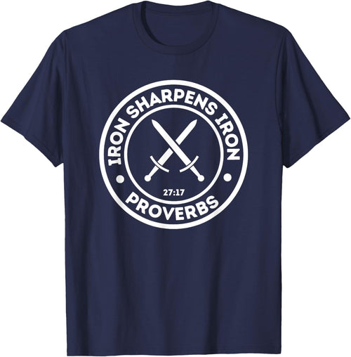 Iron Sharpens Iron Christian Print