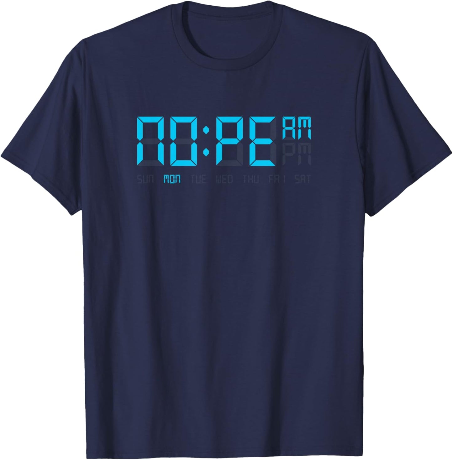 Nope O'Clock Funny Procrastinator Lazy Person Gift T-Shirt - T-Shirt | Navy