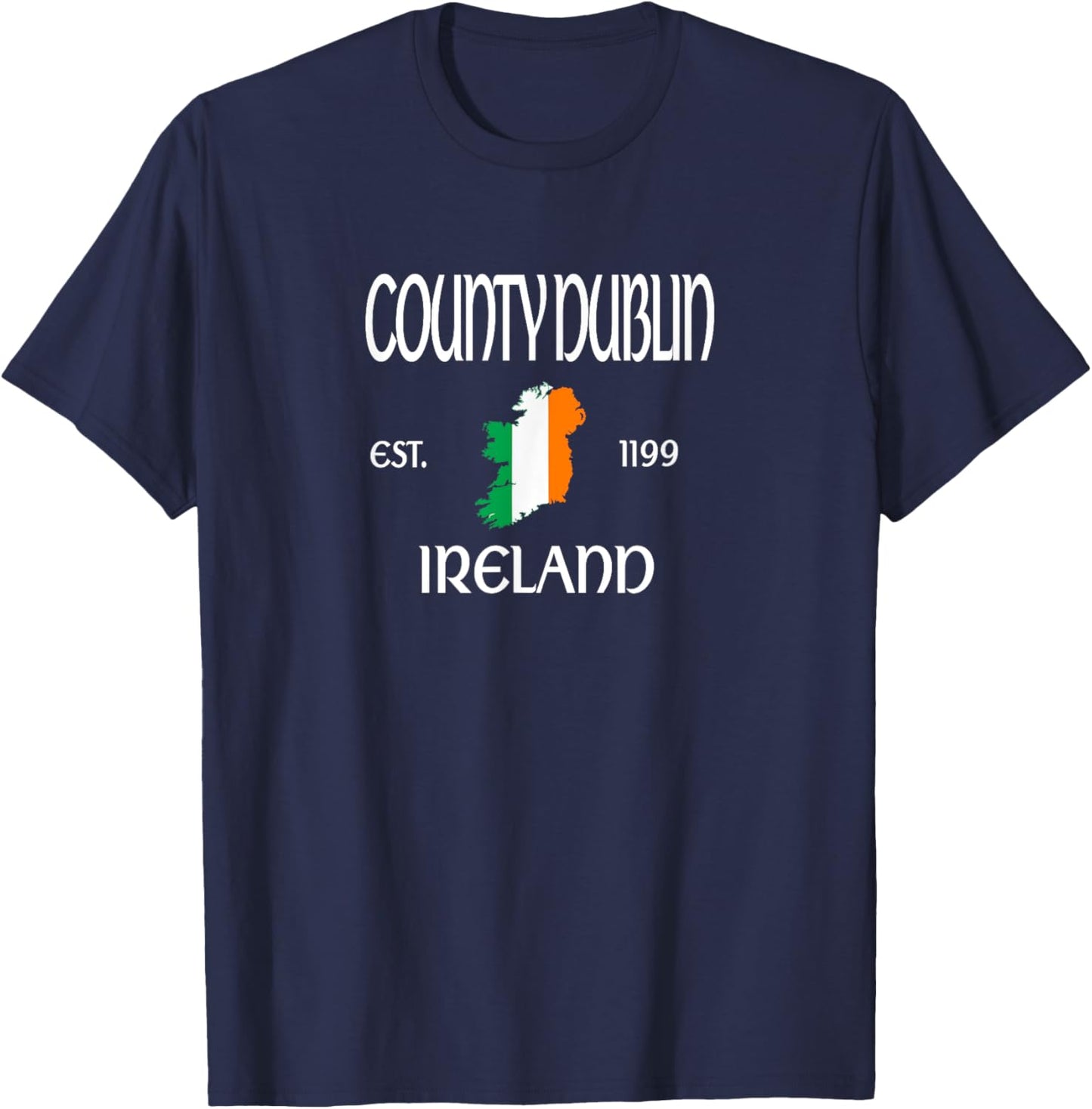 County Dublin Ireland T-Shirt - T-Shirt | Navy
