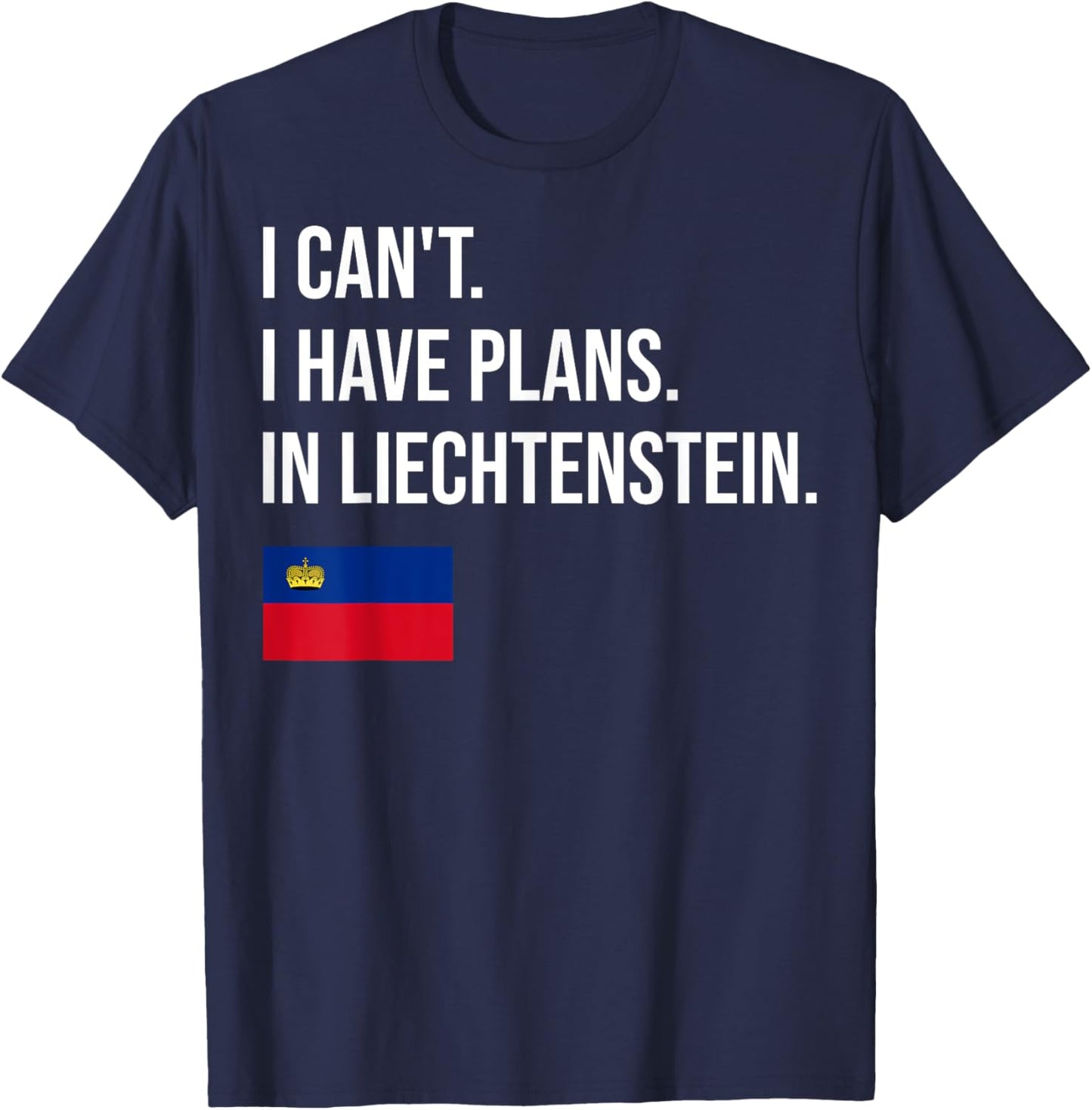 Liechtenstein T-Shirt - T-Shirt | Navy