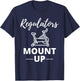 Regulators Mount Up Spin Class Funny Spinning Workout Gym T-Shirt - T-Shirt | Navy