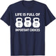 Kettlebell - Life is full important choices T-Shirt - T-Shirt | Navy