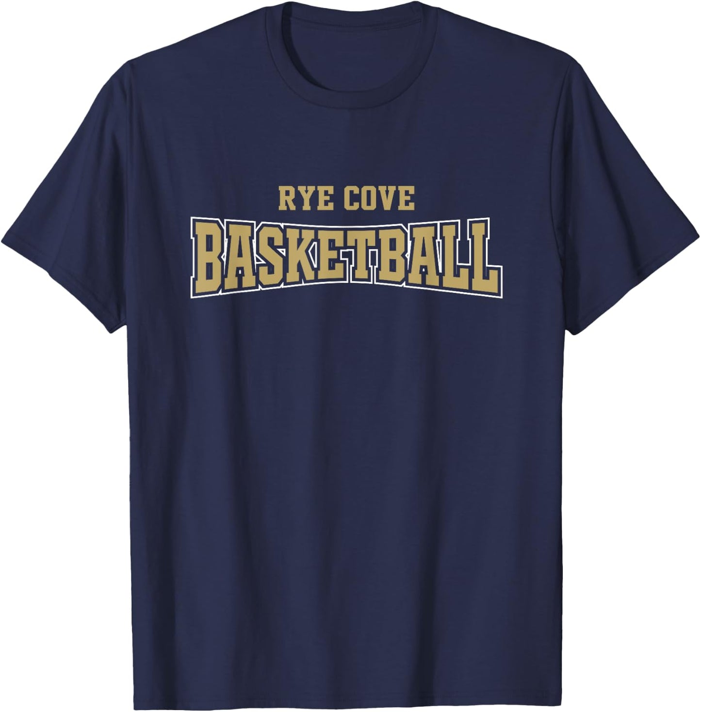 Rye Cove High School Basketball Warp HS T-Shirt - T-Shirt | Navy