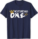 One Of The Notorious One Old School 1st Hip Hop Birthday T-Shirt - T-Shirt | Navy
