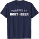 Powered By Root Beer T-Shirt - T-Shirt | Navy